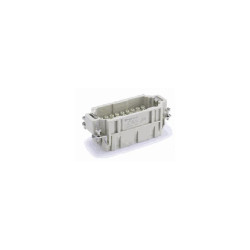 Insert HEE, Raccordement à Sertir, mâle, 32 pin, 16A, Polycarbonate, 16B|32B 